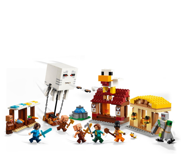 LEGO Minecraft 21273 Atak balonowego Ghasta na wioskę - 1308186 - zdjęcie 15